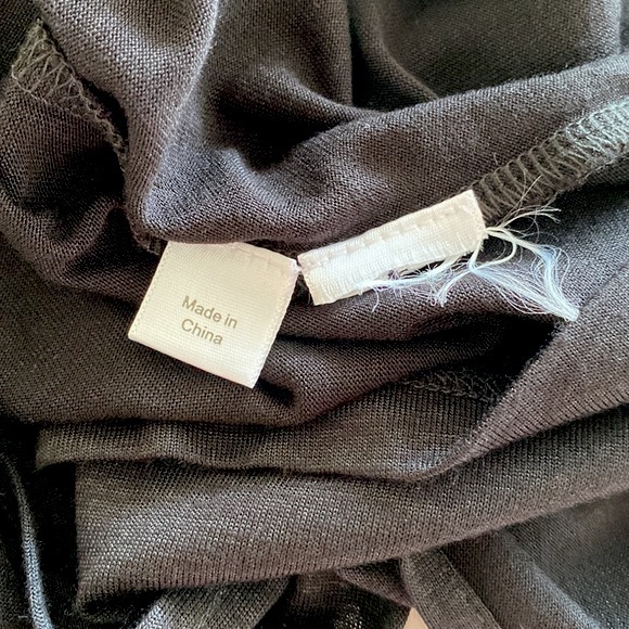 💖 SABA - Black Blouse with Tie 💖 - Picture 6 of 6